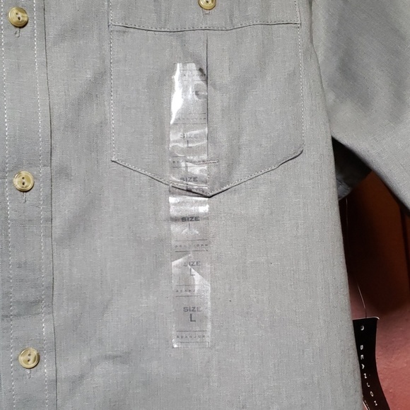 SEAN JOHN GRAY SHORT SLEEVE SHIRT SZ L - Picture 5 of 8